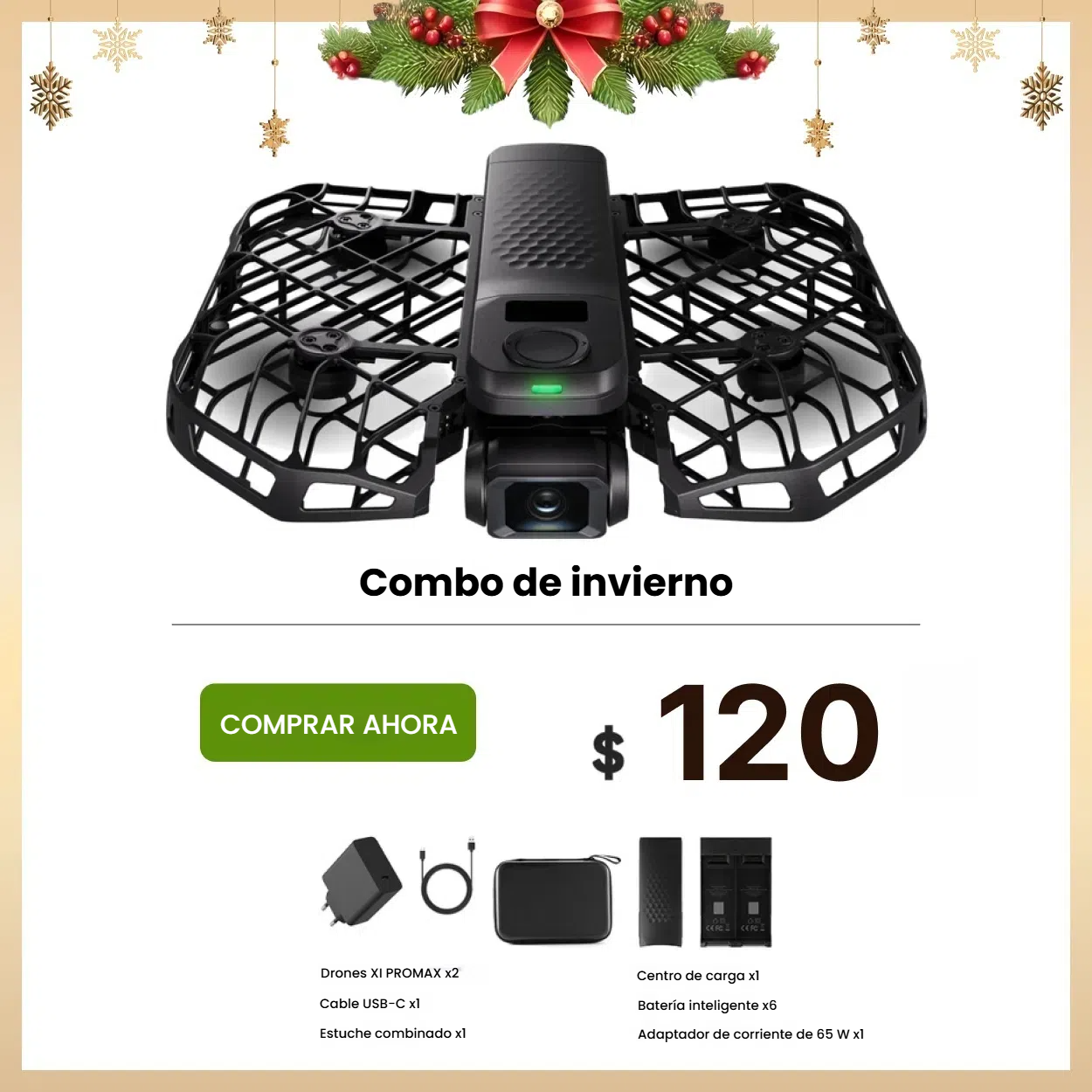 🌲Precio Especial de Año Nuevo 2025💝/ Dron con Cámara 6K/ Oferta Limitada（🔥⏰¡La cuenta regresiva para el descuento termina en dos días!⏰）