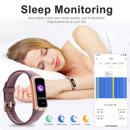 Fitness Tracker with 24/7 Heart Rate Function