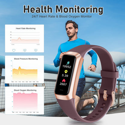 Fitness Tracker with 24/7 Heart Rate Function