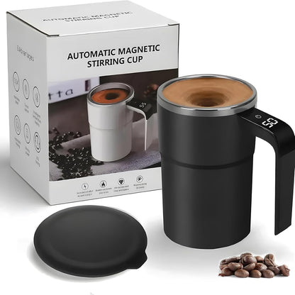 Electric Mixing Mug-Electric Stirring Coffee Mug-Coffee thermos-Coffee Mugs-Suitable for Coffee-Milk-Cocoa and Other Beverages