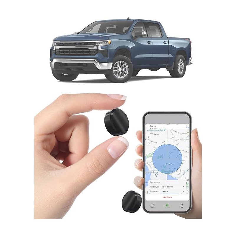 Mini GPS Tracker for Vehicles - Magnetic Real-Time GPS Tracker